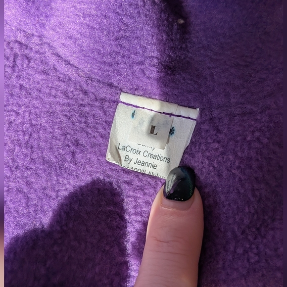 Bundle Of Two Purple and Yellow Dog Raincoats For Medium Size Dogs - Picture 3 of 9